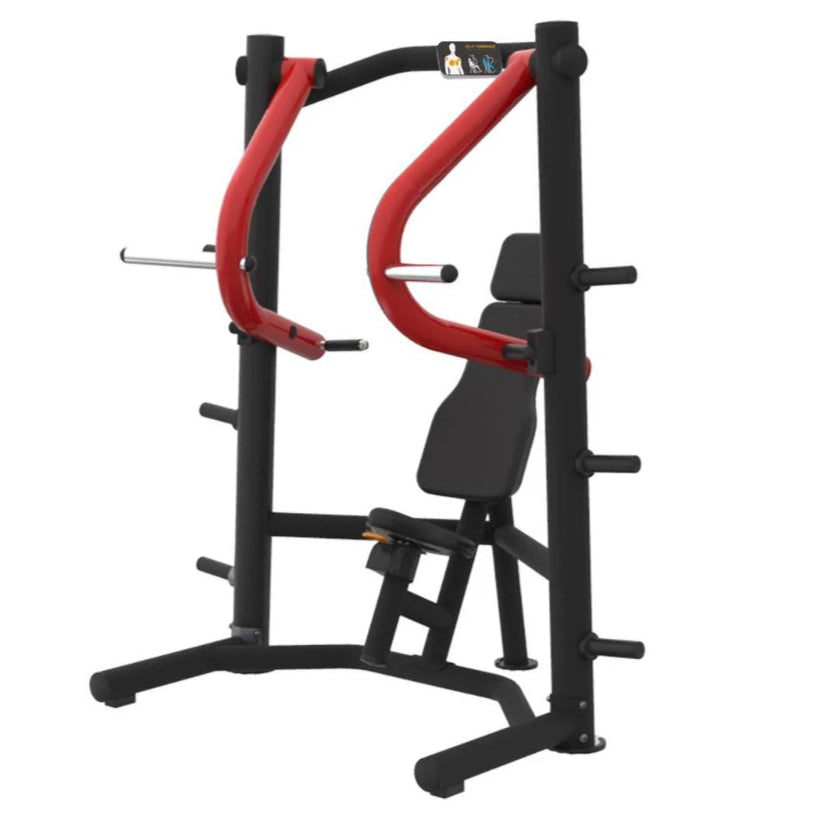 Muscle D Fitness Power Leverage V2 Decline Chest Press Machine