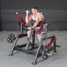 Muscle D Fitness Power Leverage V2 Iso Lateral Bicep / Preacher Curl Machine