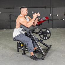 Muscle D Fitness Power Leverage V2 Bicep / Preacher Curl Machine