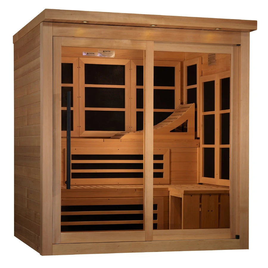 Golden Designs 6 Person Indoor Infrared Sauna
