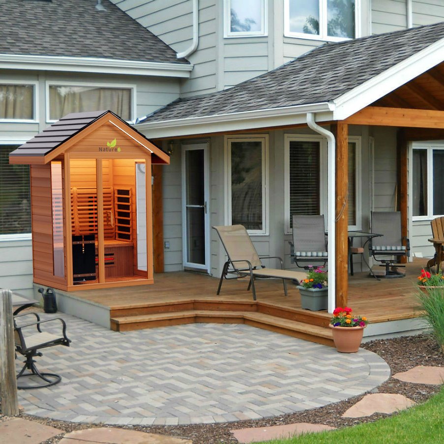 Nature 6 Medical Hybrid Sauna (2 Person) Saunas Medical Saunas