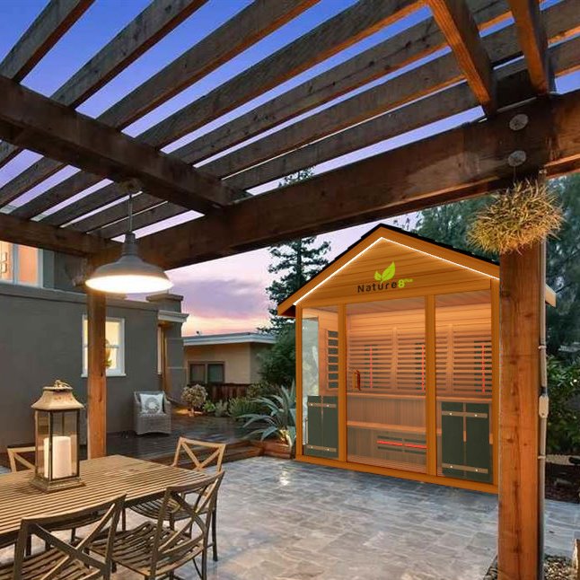 Nature 8 Plus Medical Hybrid Sauna (6 Person) Saunas Medical Saunas