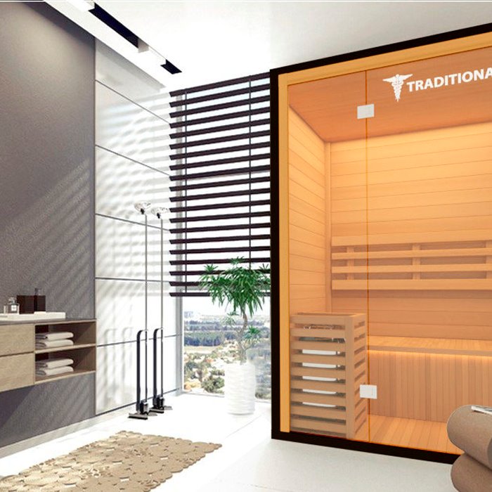 Traditional 6 Medical Sauna (2 Person) Saunas Medical Saunas