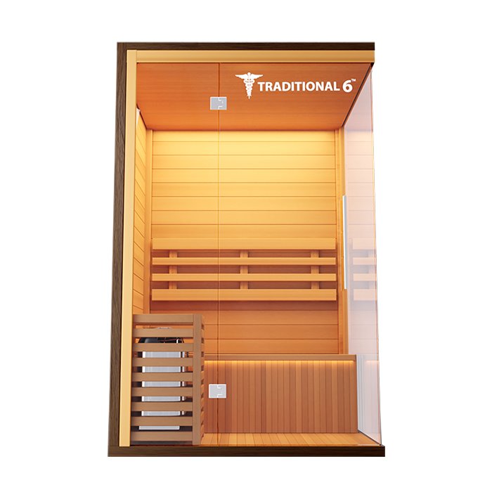 Traditional 6 Medical Sauna (2 Person) Saunas Medical Saunas