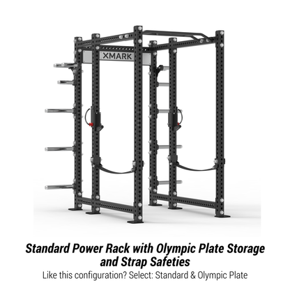 XMARK Viper Power Rack with Storage & Strap Safeties