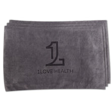 1Love Health Luxury Mat Cover – product hero on bed/mat