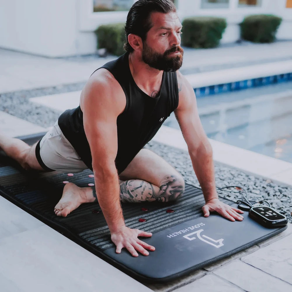 1Love Health PEMF Mat – remote buttons detail