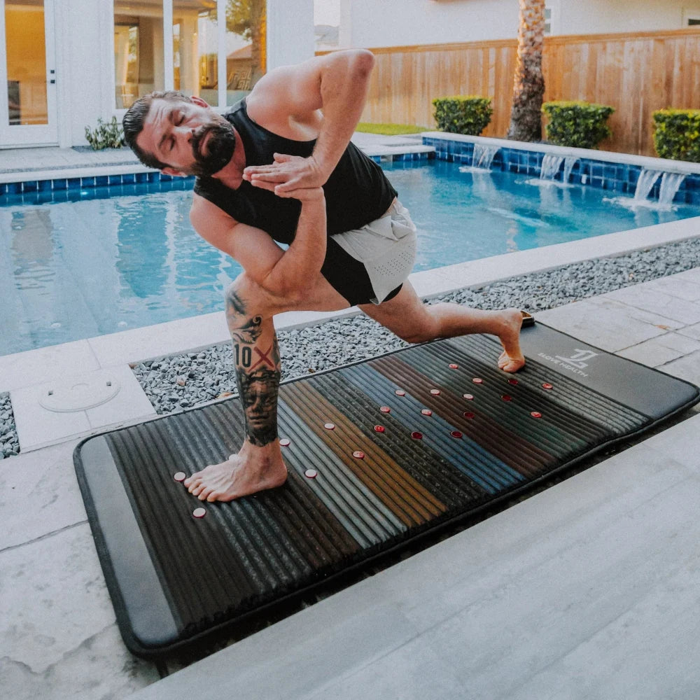 1Love Health PEMF Mat – corner and material texture detail