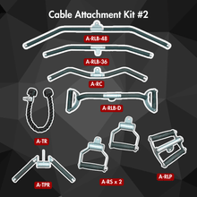 Muscle D Fitness Cable Attachment Kit 2