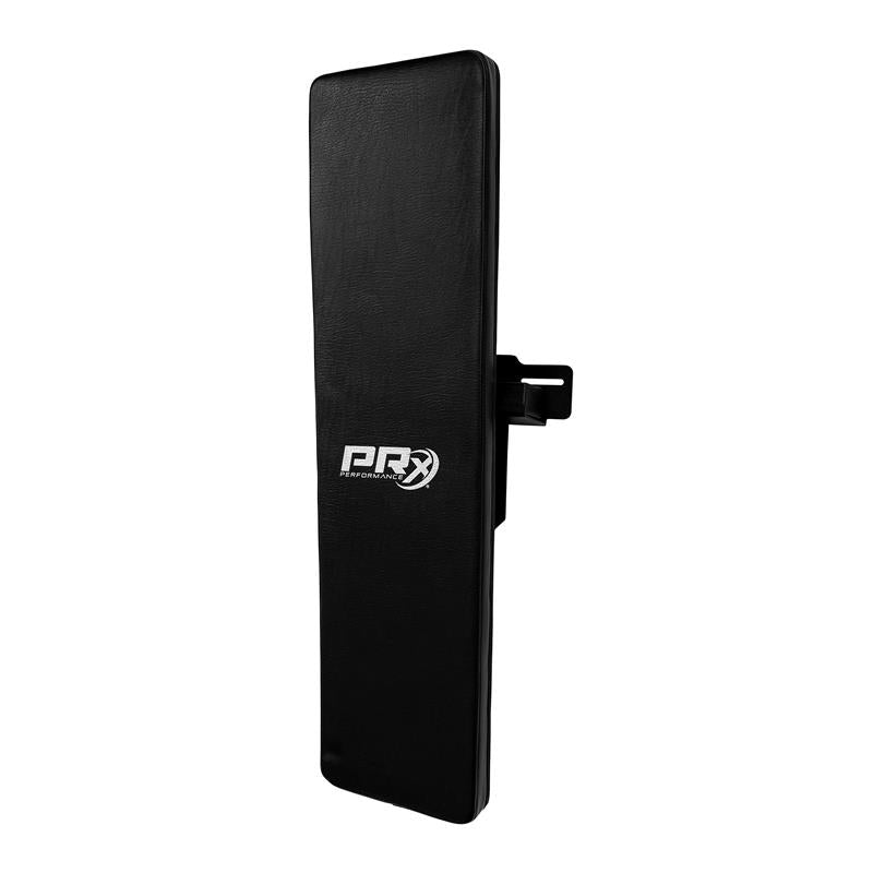 PRx Performance black padded wall-mount workout pad for fitness equipment.