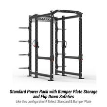 XMARK Viper Power Rack with Storage & Flip Down Safeties