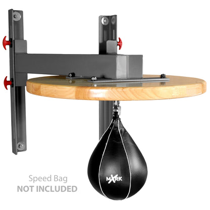 XMARK Professional Speed Bag Platform with Chain Swivel