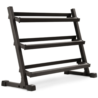 XMARK 3-Tier Dumbbell Rack with 10 Dumbbell Pairs
