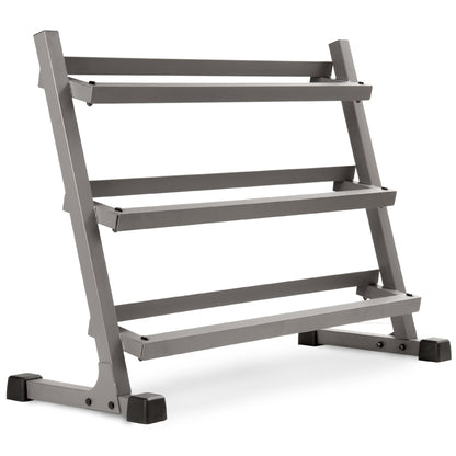 XMARK 3-Tier Dumbbell Rack with 10 Dumbbell Pairs
