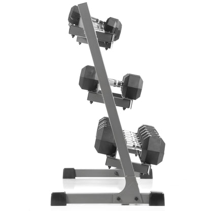 XMARK 3-Tier Dumbbell Rack with 10 Dumbbell Pairs