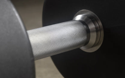 XMARK Round Commercial Urethane Dumbbells (5-50 lb and 5-75 lb Sets)