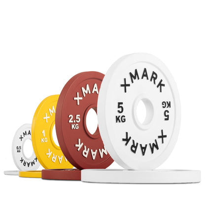 XMARK Powerlifting Calibrated Steel Plates
