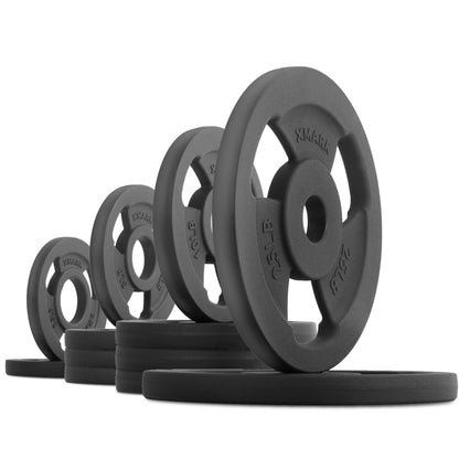 XMARK Iron Horse Premium Cast Iron Olympic Weight Plate Pairs and Sets