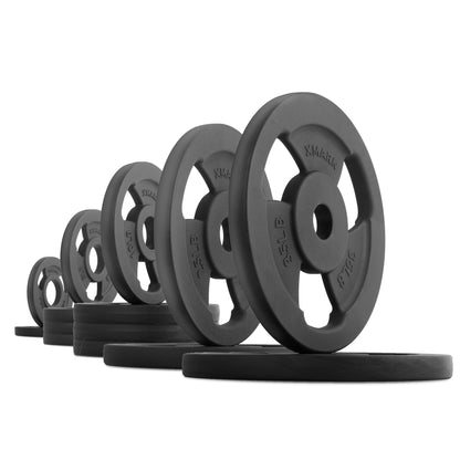 XMARK Iron Horse Premium Cast Iron Olympic Weight Plate Pairs and Sets