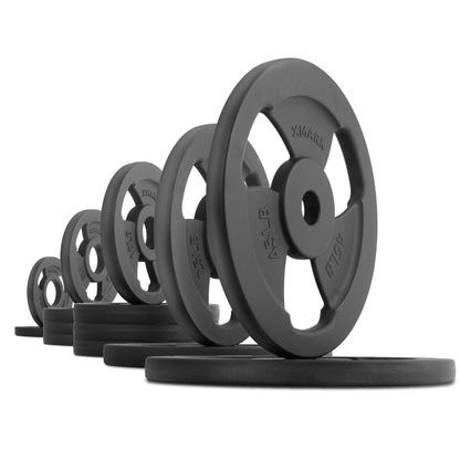 XMARK Iron Horse Premium Cast Iron Olympic Weight Plate Pairs and Sets