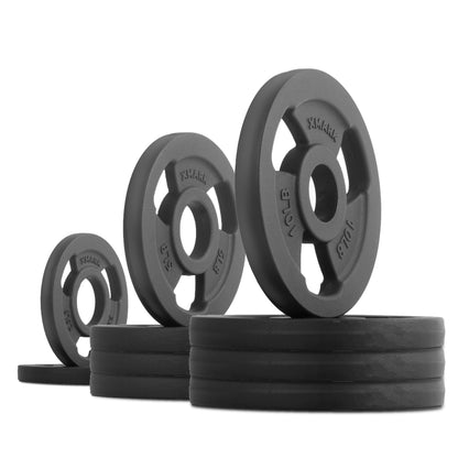 XMARK Iron Horse Premium Cast Iron Olympic Weight Plate Pairs and Sets