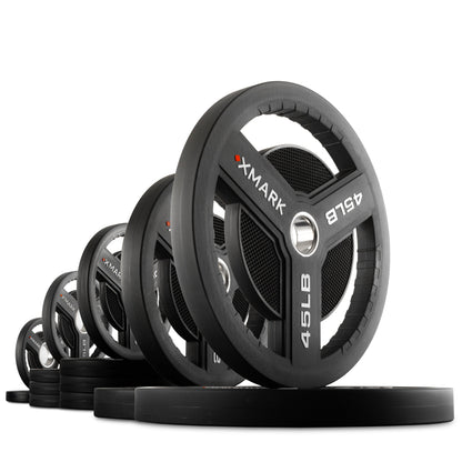 XMARK Commercial Urethane Olympic Weight Plates