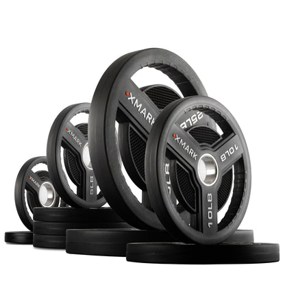 XMARK Commercial Urethane Olympic Weight Plates