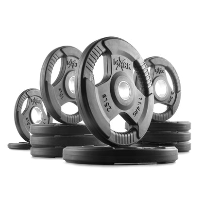 XMARK Tri-Grip Olympic Weight Plates