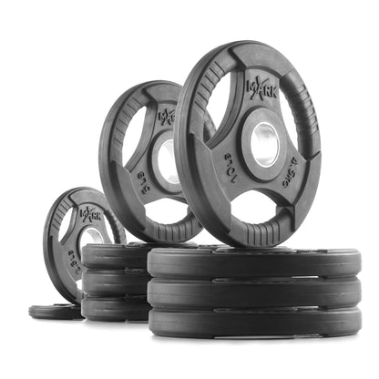 XMARK Tri-Grip Olympic Weight Plates