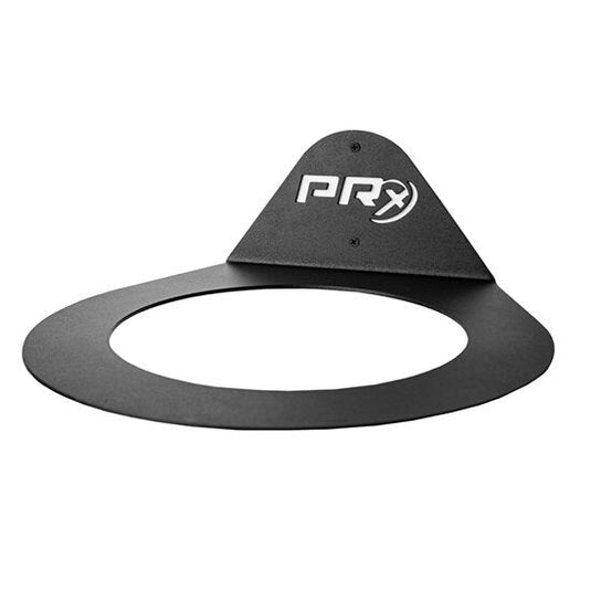 PRX circular speaker ring with triangular wall-mount backplate.