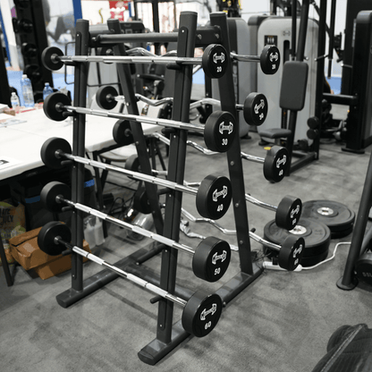 Muscle D Fitness Straight / Curl Urethane Barbell Set