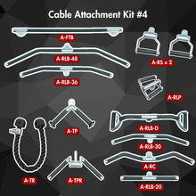 Muscle D Fitness Cable Attachment Kit 4