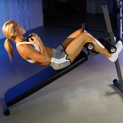 XMARK Adjustable Decline Abdominal Sit-up Bench