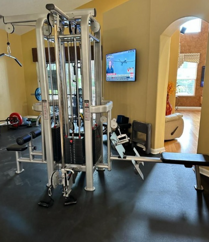 Muscle D Fitness 4-Stack Megatron Deluxe Jungle Gym