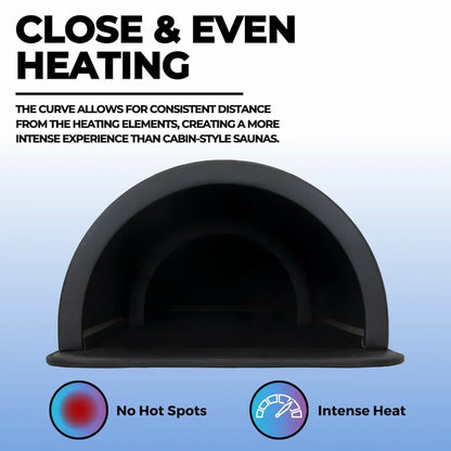 1Love Health Vital Pro Far Infrared Sauna Dome