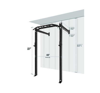 PRx Build Limitless Wall-Mount Rack