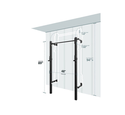 PRx Profile PRO Squat Rack with Pull-Up Bar