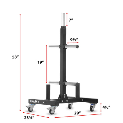 XMARK Commercial Bumper Plate Tree