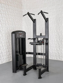 Muscle D Fitness Elite Selectorized Assisted Chin Dip Machine