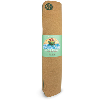 Yolaha Inhale Exhale Aura Cork Yoga Mat