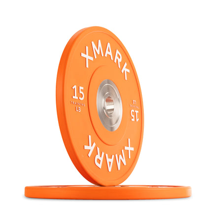 XMARK Commercial Premium Virgin Rubber Color Bumper Plates