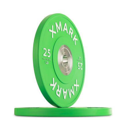 XMARK Commercial Premium Virgin Rubber Color Bumper Plates