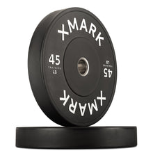 XMARK Commercial Black Bumper Plates (lb)