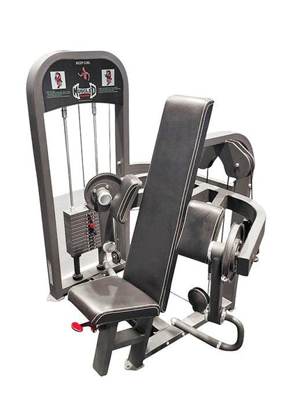 Muscle D Fitness Classic Bicep Curl Machine