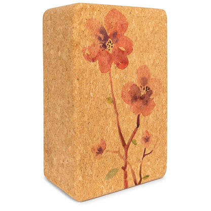 Yolaha Blossom Cork Yoga Block
