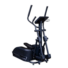 Endurance E300 elliptical machine with sleek black design and advanced handlebars.