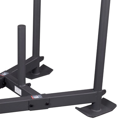 sled with sturdy steel frame for weight training.