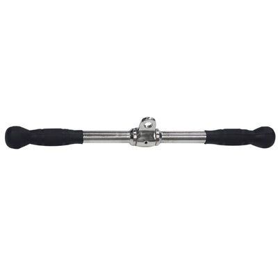 Body-Solid Tools MB022RG Revolving Straight Bar Attachment with Rubber Pro-Grip