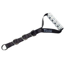 Body-Solid T-Bar Row Platform with black strap and metal handle for gym workouts.