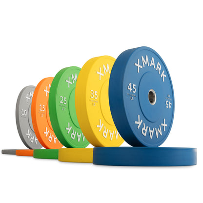 XMARK Commercial Color Bumper Plates (LB)